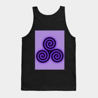 Triple Spiral Tank Top